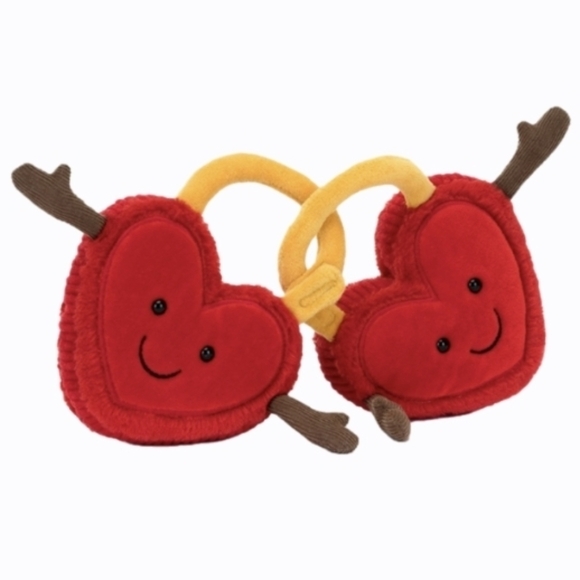Jellycat Other - Jellycat Amuseables Val & Tina Love Locks 5.9x8.7x1.6" Soft & Plush BNWT Authent